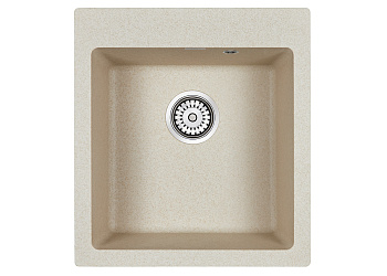 Кухонная мойка Paulmark KANTE 45 PM104651-BE 47х51 цвет бежевый
