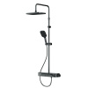 Душевая стойка Am.Pm Func F078F222 настенная цвет черный с термостатом