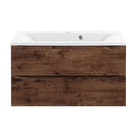 Тумба под раковину Vincea Mia VMC-2MA900RW 90х50 подвесная цвет коричневый
