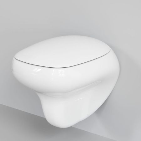 Чаша унитаза подвесная Ambassador Diamond 123T20001R цвет белый без сиденья каскадный смыв