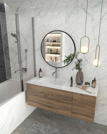 Раковина из сантехнического фарфора Santek Элина WH501606 60х50 накладная цвет белый