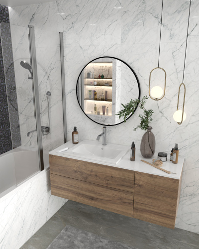 Раковина Santek Элина 60 см WH501606 накладная цвет белый - фото 5