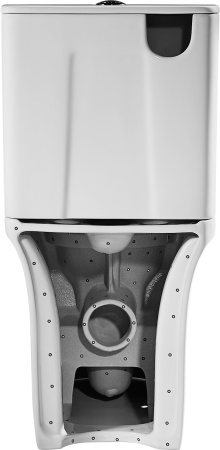 Чаша унитаза напольная Arrow AB2230H цвет белый без бачка с сиденьем микролифт безободковая каскадный смыв