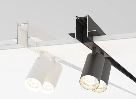 Шинопровод встраиваемый однофазный Denkirs Smart Hide (Смарт Хиде) TR2012-BK