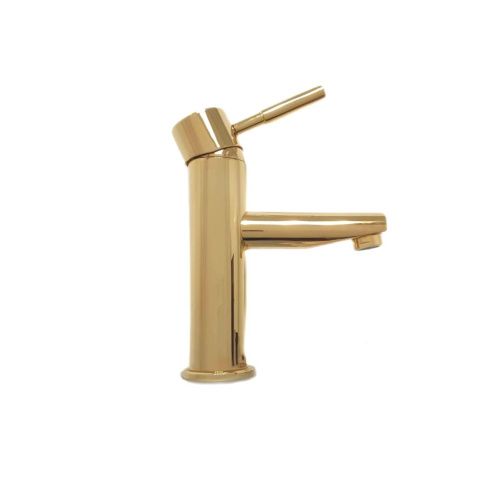 Смеситель Webert Rimini RI830102010 на раковину золото - фото 4