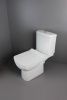 Унитаз напольный с бачком Creo Сeramique TOURS COMBO-TO1003 белый с сиденьем с микролифт душевой смыв