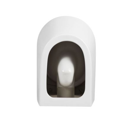 Унитаз подвесной Grossman Торнадо GR-4478MSQ белый с сиденьем микролифт безободковый смыв торнадо