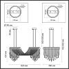 Люстра потолочная Odeon Light Hall (Халл) 5420/48L