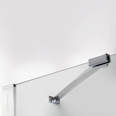 Душевой уголок Wasserkraft 10H10RWHITE 120х100 стекло прозрачное профиль хром без поддона