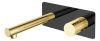Смеситель для раковины Boheme Stick 125-BG встраиваемый в стену черный