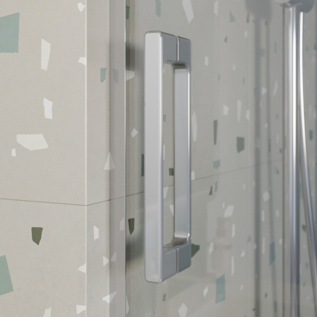 Душевая шторка на ванну Cezares TANDEM-SOFT TANDEM-SOFT-VF-2-200/145-C-Cr-IV 200х145 стекло прозрачное профиль хром глянцевый ориентация универсальная