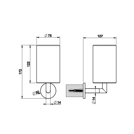 Стакан Gessi Ingranaggio 63807#031