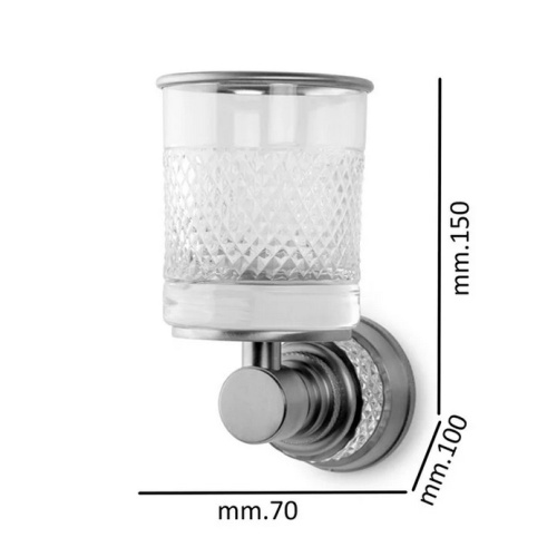 Стакан Boheme Aura 10244-CR - фото 2