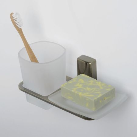 Стакан с мыльницей WasserKRAFT 5226