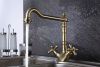 Смеситель для кухни LeMark Vintage LM2805B на мойку бронза