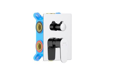 Смеситель для ванны Aquatek ОБЕРОН AQ1247CR встраиваемый в стену хром