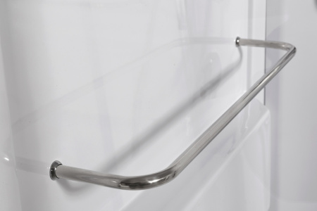 Душевая кабина AvaCan L610NLED 100х100 четверть круга без крыши ориентация универсальная