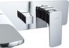 Смеситель для ванны с душем Allen Brau Infinity 5.21007-00 встраиваемый в стену хром