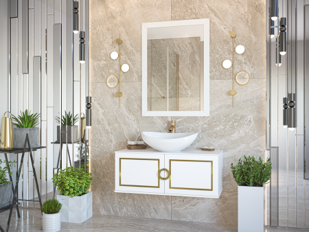 Зеркало Brevita Steffany STEF-02075-01-01 80х110 подвесное