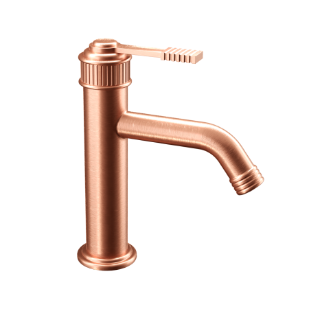 Смеситель Remer Atelier AL12RP на раковину медь брашированная