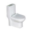 Унитаз напольный с бачком Melana 2013-805 белый с сиденьем микролифт безободковый душевой смыв