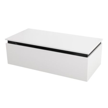 Тумба под раковину Cezares SLIDER SLIDER-1000-1C-PI-BO 100х50 подвесная цвет белый