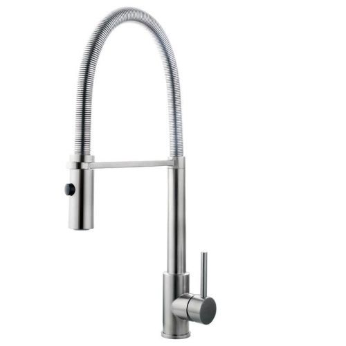 Смеситель для кухни Fashun A54111-3 на мойку сатин - фото 2