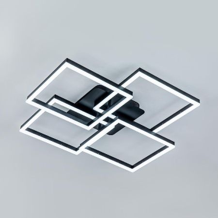 Люстра потолочная LED4U L11050-4 BK