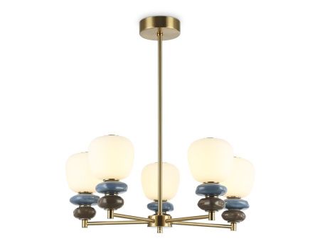 Люстра на штанге Ambrella Light Ceramo Modern (Церамо Модерн) LH53164