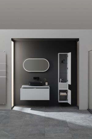 Шкаф-пенал Allen Brau Infinity 1.21009.WM 40х180 подвесной цвет белый