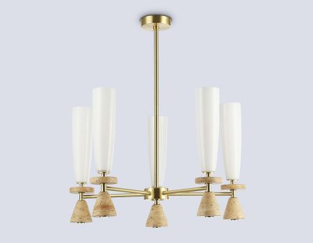 Люстра на штанге Ambrella Light Ceramo Modern (Церамо Модерн) LH75371