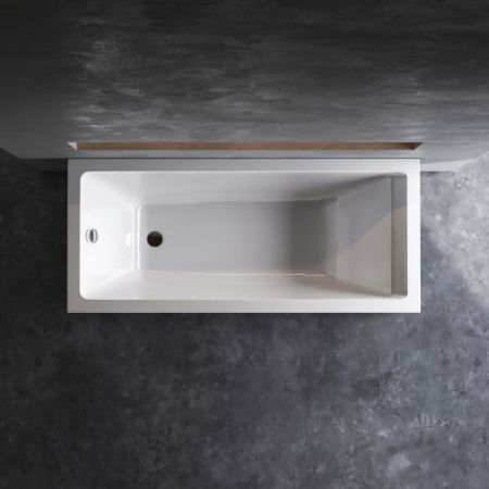 Ванна акриловая Am.Pm Gem W93A-160-070W-A 160х70 пристенная прямоугольная без каркаса