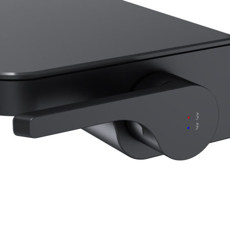 Смеситель Am.Pm Func F8F72722 встраиваемый в стену черный без термостата