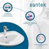 Раковина из сантехнического фарфора Santek Бриз 1WH110466 60х50 подвесная цвет белый 1 отверстие под смеситель