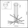 Светильник подвесной Odeon Light RUDY (РУДЫ) 3890/96L