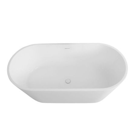 Ванна акриловая Art&Max Torino AM-TORINO-1600-780 160х80 отдельностоящая овальная