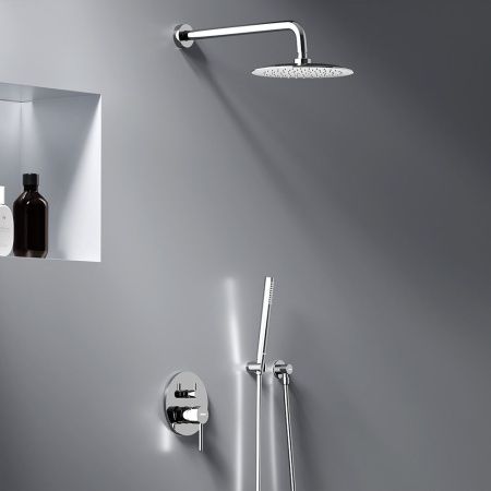 Душевая система Damixa Scandinavian Pure 936520000 встраиваемая в стену цвет хром