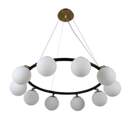 Светильник подвесной Lumina Deco Modica (Модица) LDP 6032-10 BK+MD