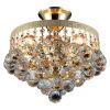 Люстра потолочная Toplight Vivien Gold (Вивиен Голд) TL7230X-04WG