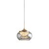 Светильник подвесной Delight Collection MT9128-1H gold/smoke