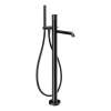Смеситель для ванны Gessi Habito 70128#706 напольный черный
