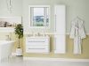 Шкаф-пенал Misty Марта П-Мрт05035-011П 40х170 напольный цвет белый