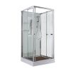 Душевая кабина AvaCan V V2010N 100х100 квадратная без крыши ориентация универсальная