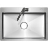 Кухонная мойка Melana ProfLine MLN-R7050H 70х50 цвет сатин поверхность матовая