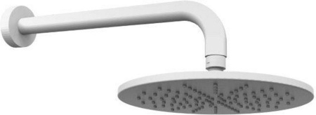 Верхний душ с держателем Paffoni Master ZSOF074BO + ZSOF034BO белый