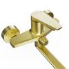 Смеситель для ванны Tokito KIN TOK-KIN-1015 настенный золото