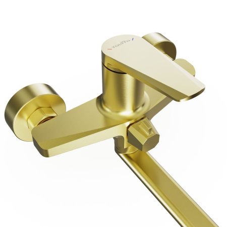 Смеситель для ванны Tokito KIN TOK-KIN-1015 настенный золото