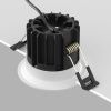 Светильник встраиваемый Maytoni Technical Round DL058-12W2.7K-W