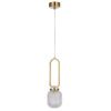 Светильник подвесной Crystal Lux Carolina (Царолина) CAROLINA SP1 V2 BRASS