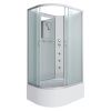 Душевая кабина Niagara Classic 23101424RBKG 120х80 асимметричная без крыши ориентация правая